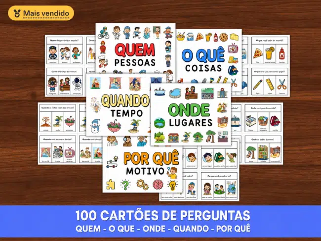 100 perguntas para educação infantil